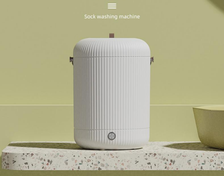 Mini sock washing machine MNXP15 front view Mini sock washing machine MNXP15 front view