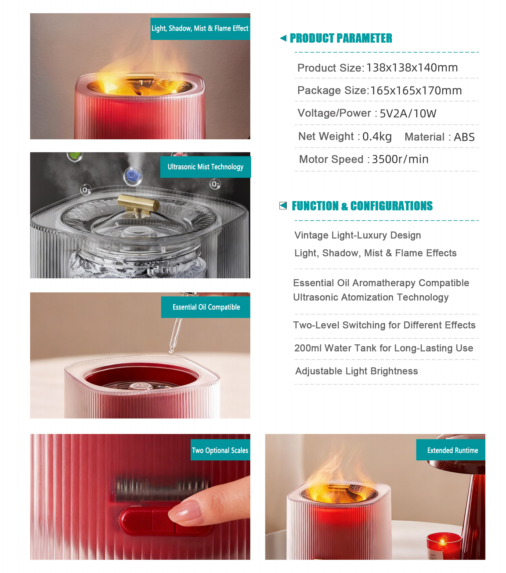 OEM Humidifier aromatherapy Diffuser for Home Use at Factory Price 01.jpg